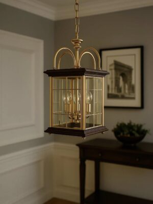 Žibinto formos šviestuvas "Golden Arch"