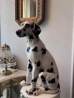 Italų gamybos charakteringas namų dekoras, keramikinis "Dalmantinas"