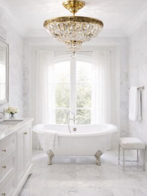 Puošnus krištolo šviestuvas "Giardino d'Oro"