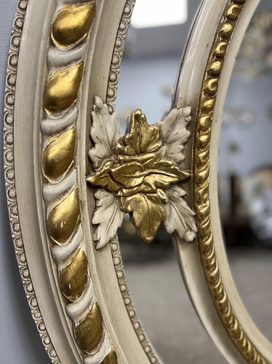 Unikalus pakabinamas veidrodis "Golden Cherubs" - Image 4