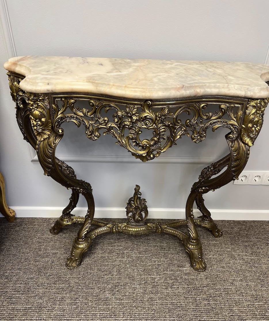 Įspūdinga baroko stiliaus konsolė "Florentine Shadow" - Image 2