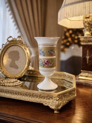 Porcelianinė itališka vaza gėlėms – Ceramiche Fiorentine