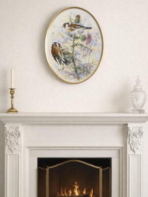 Gerold porceliano dekoratyvinė, kabinama ant sienos lėkštė