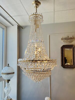 Prabangus krištolo sietynas "Grandiosa"