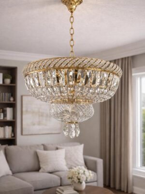 Unikalus krištolo šviestuvas "Dorielle"