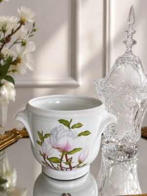 Dailus vokiško porceliano gėlių vazonas „Gerold Porzellan Florales Design"
