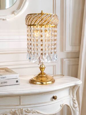 Elegantiškas krištolo šviestuvas "Perla Oro"