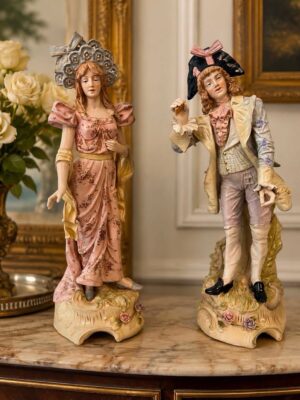 Vintažinė porceliano pora "Josephine & Armand"