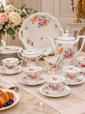 Vintažinis Rosenthal „Maria“ pusryčių servizas 6 asmenims
