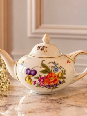 Vokiško porceliano vintažinis Rosenthal arbatinukas
